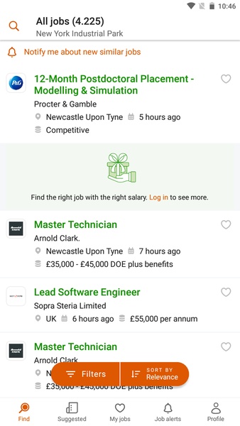 Totaljobs - UK Job Search App應用截圖第2張