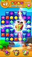 Jewels Track - Match 3 Puzzle Capture d'écran 2