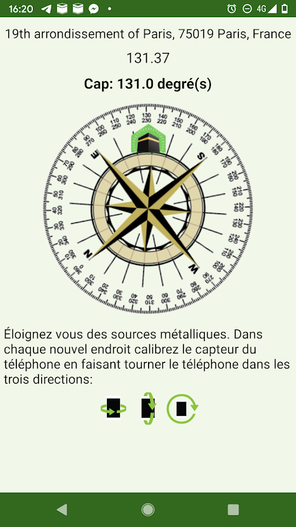 Islam.ms Prayer Times & Qiblah Ekran Görüntüsü 2