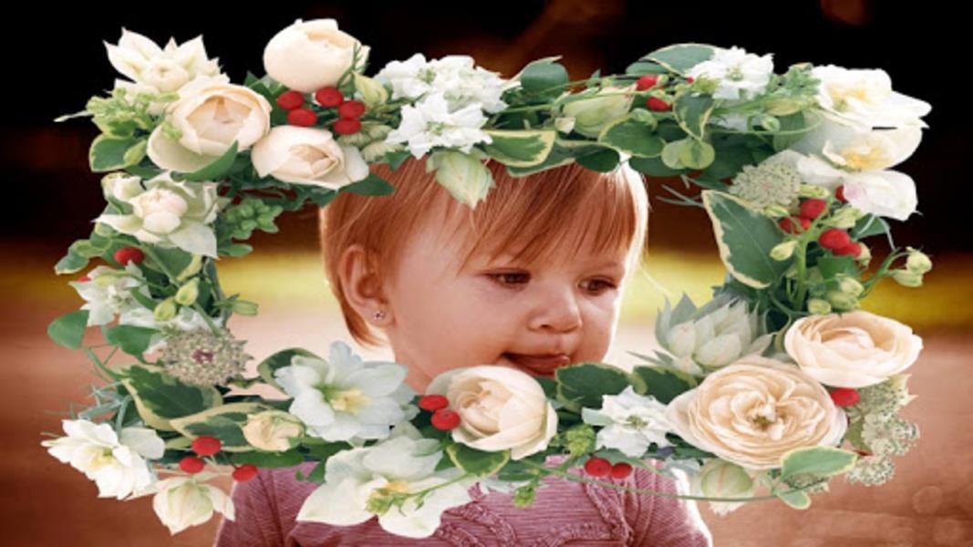 beauty flower photo frames Скриншот 3