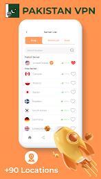 Pakistan VPN - Private Proxy Screenshot 2