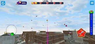 Indian Kite Flying 3D Zrzut ekranu 1