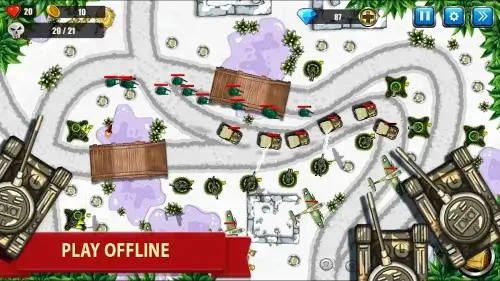 TD - War Strategy Game Schermafbeelding 3