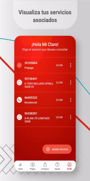 Mi Claro应用截图第1张