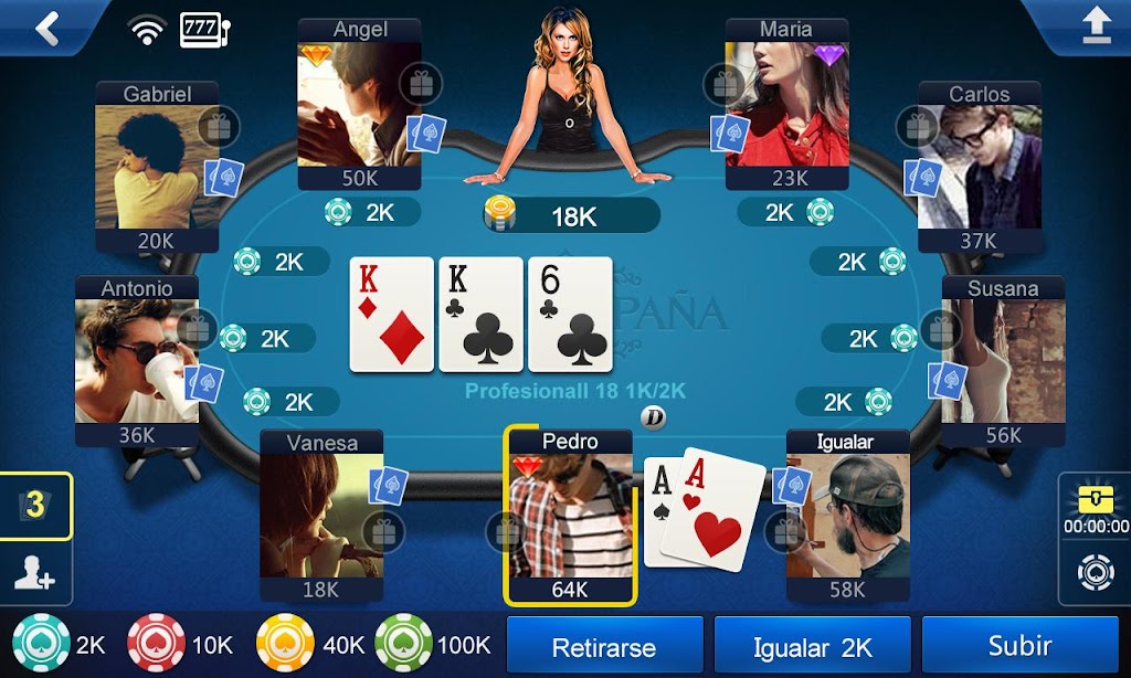 Poker España HD Captura de pantalla 2