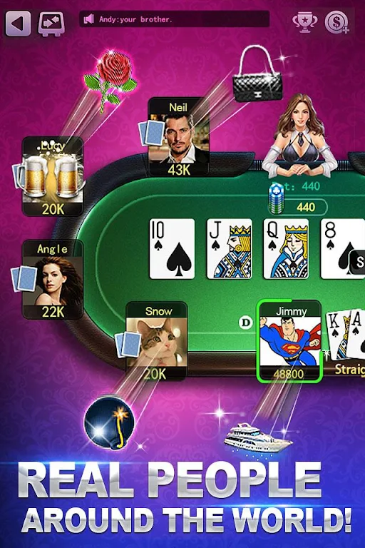 Poker Mania स्क्रीनशॉट 1
