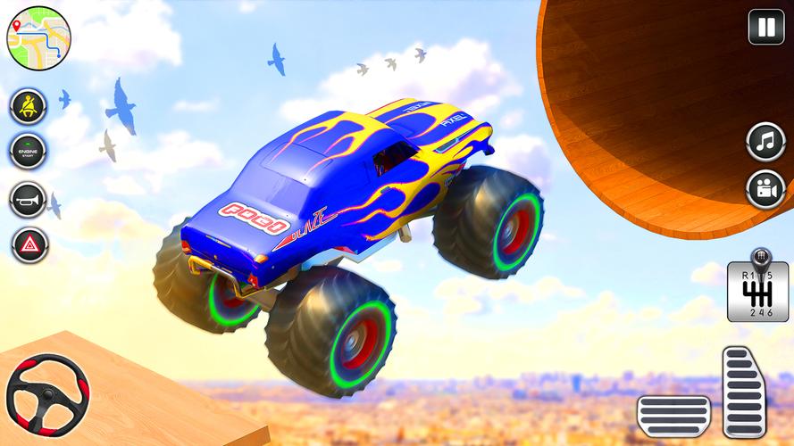 Monster Truck Simulator Games Schermafbeelding 2