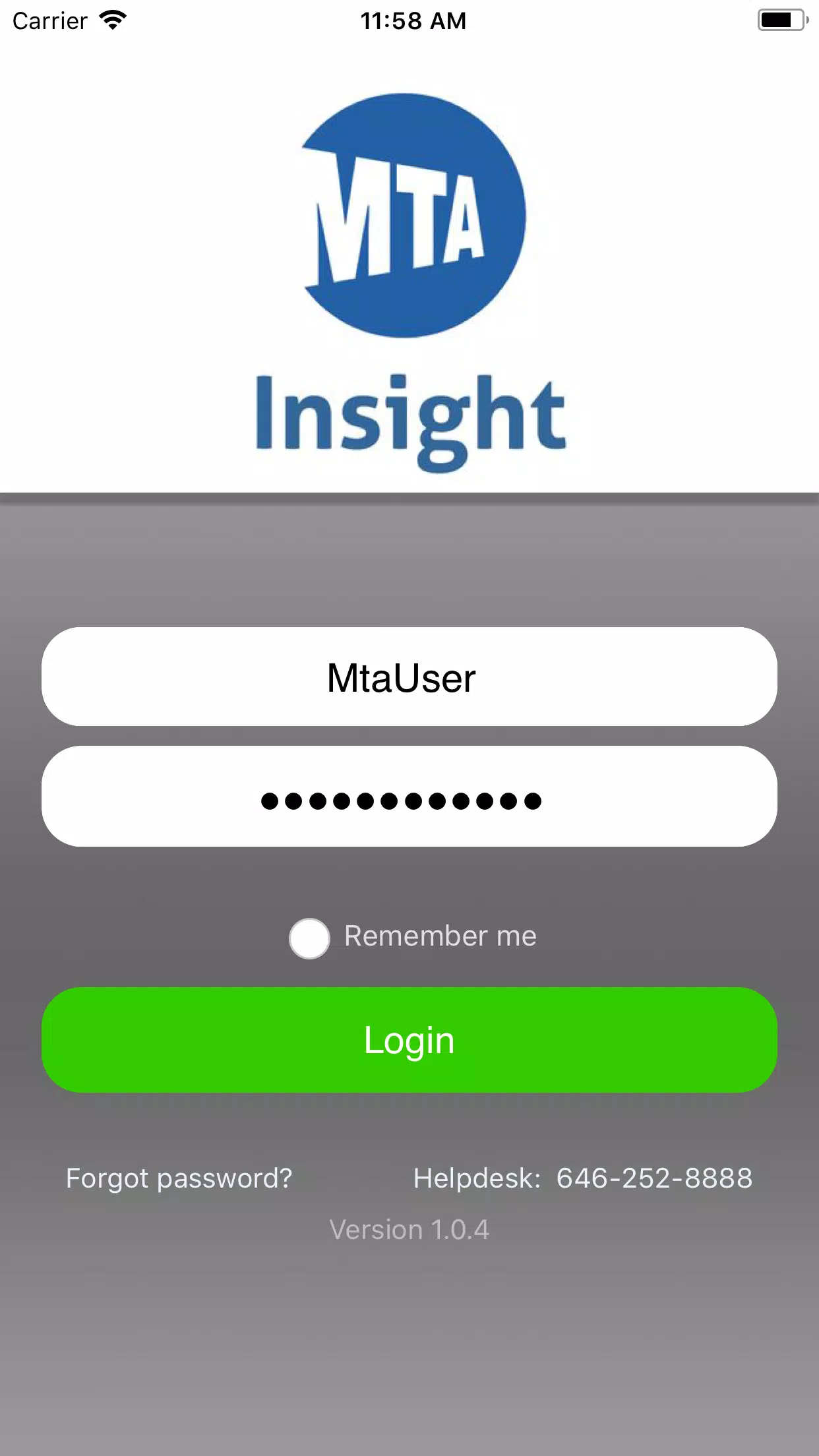 MTA Insight Скриншот 2