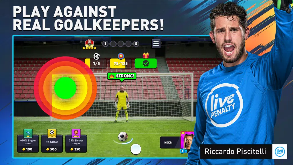 Soccer Penalty: Live Goalie應用截圖第0張