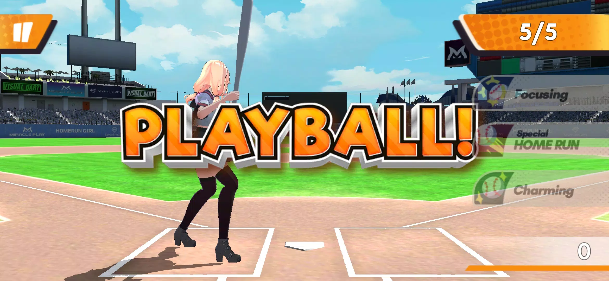 HomeRun Girl 스크린샷 3