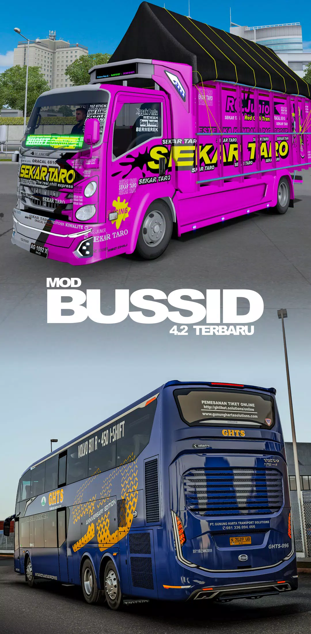 Mod Bussid 4.2 Terbaru Capture d'écran 0