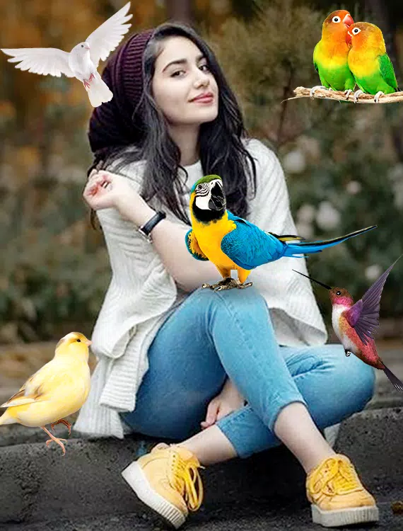 Birds Photo frame : Bird photo應用截圖第1張