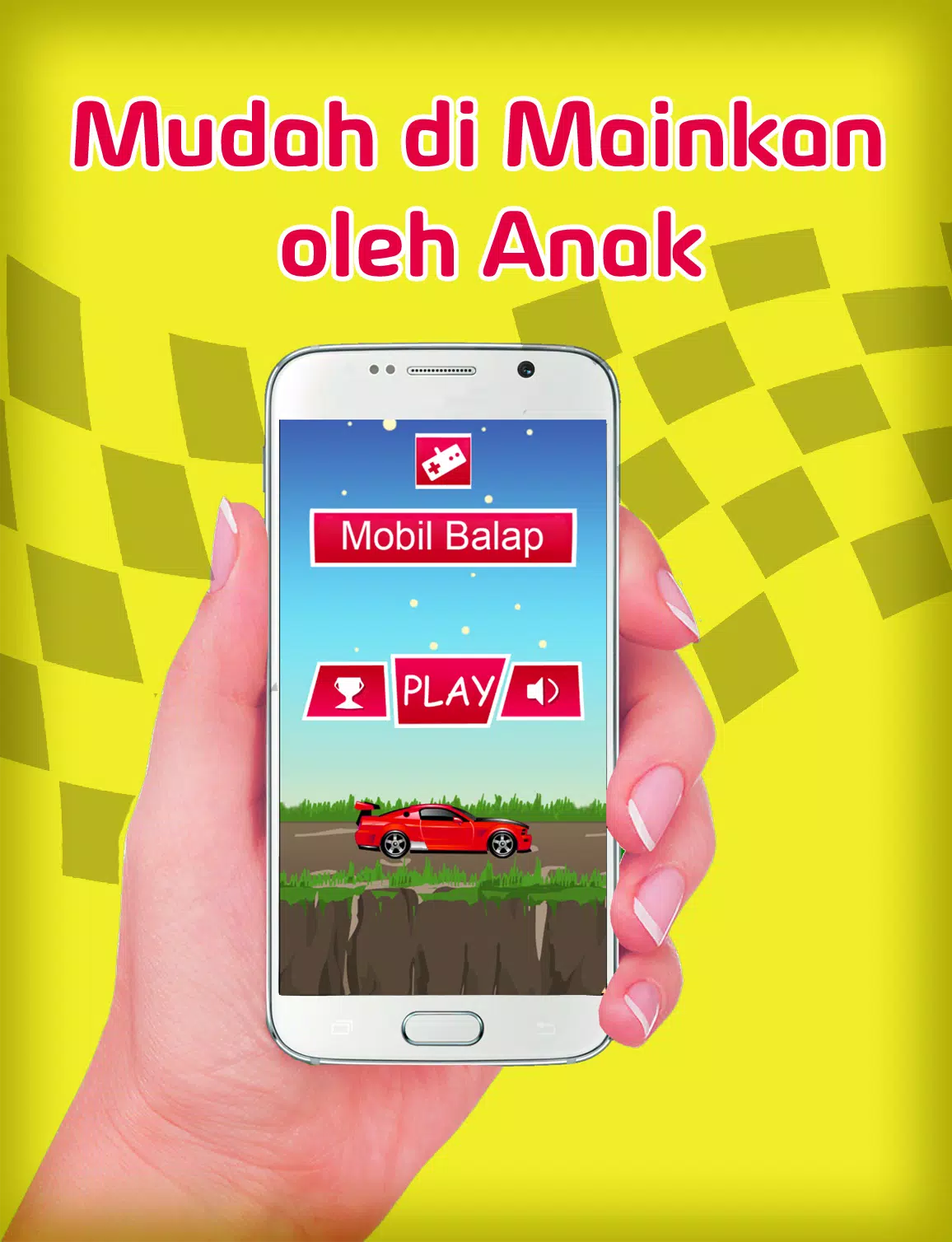 Mobil Balap Racing Anak Screenshot 0