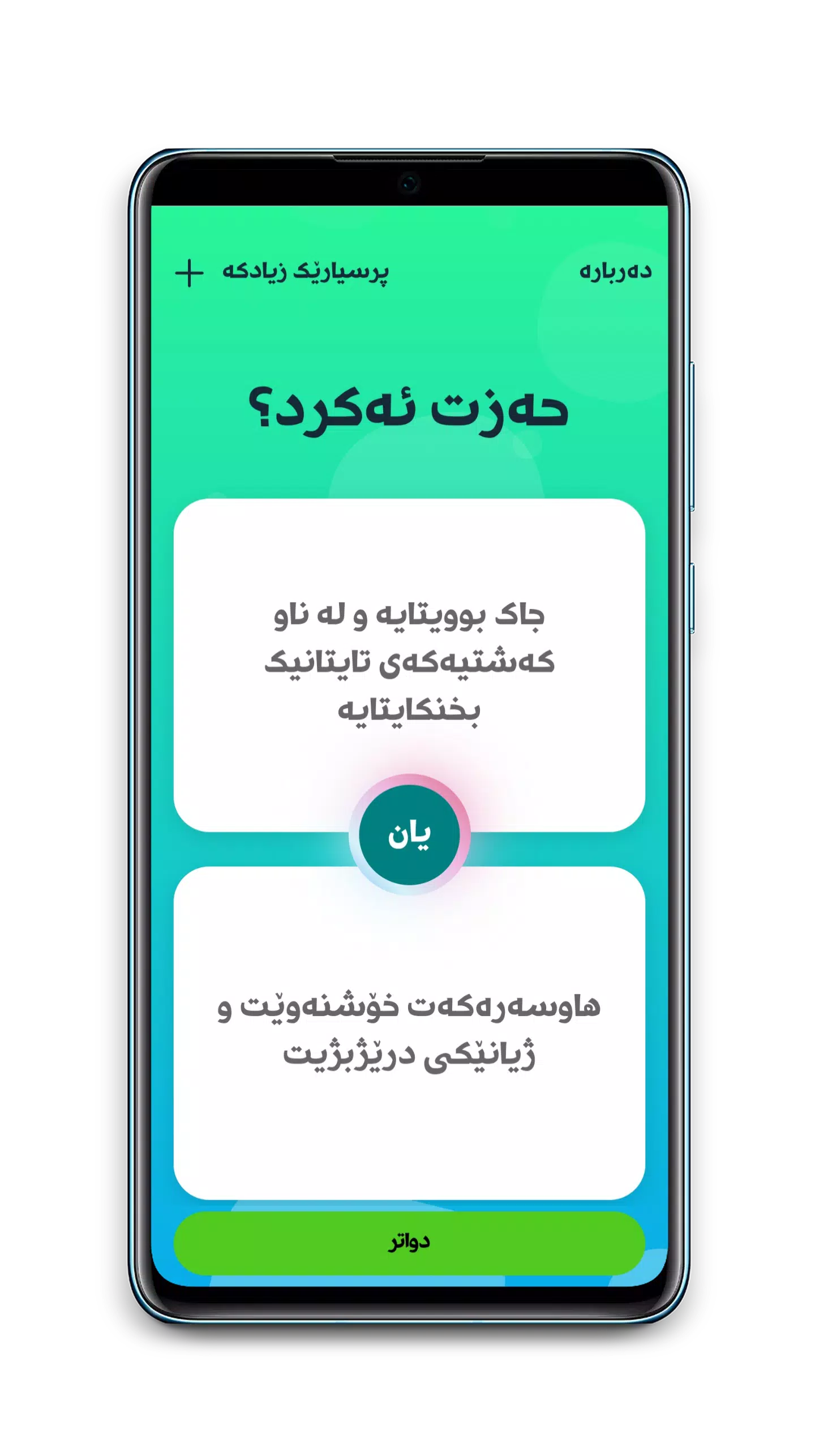 حەزت ئەکرد؟ 스크린샷 1