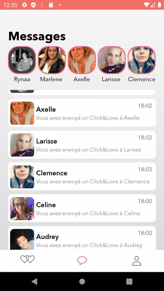 Romantic Agency - Dating App Captura de pantalla 1