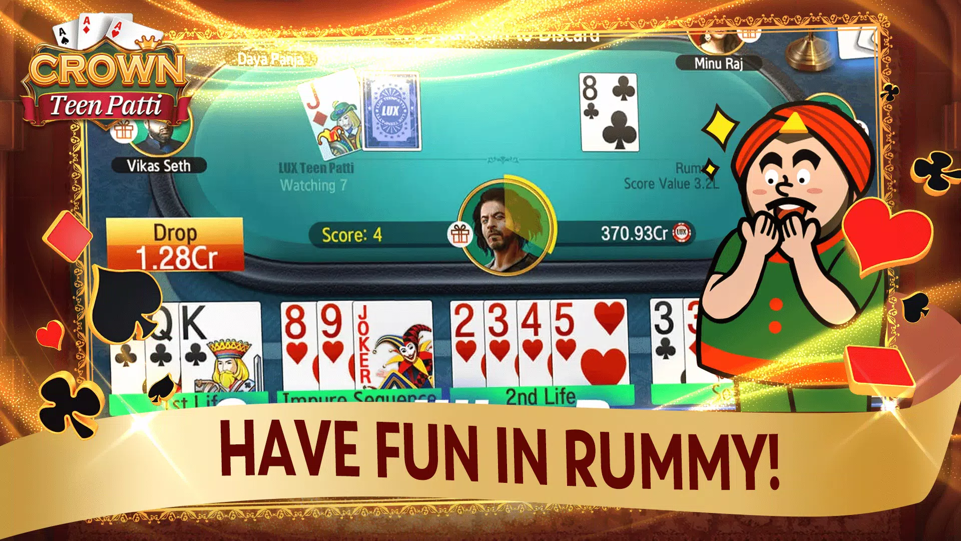 Teen Patti Crown Schermafbeelding 1