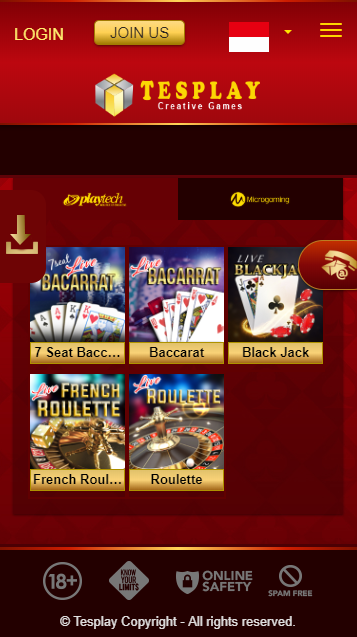 Schermata Casino Slot Online - TESPLAY 0