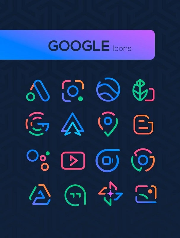 Linebit Icon Pack 스크린샷 0