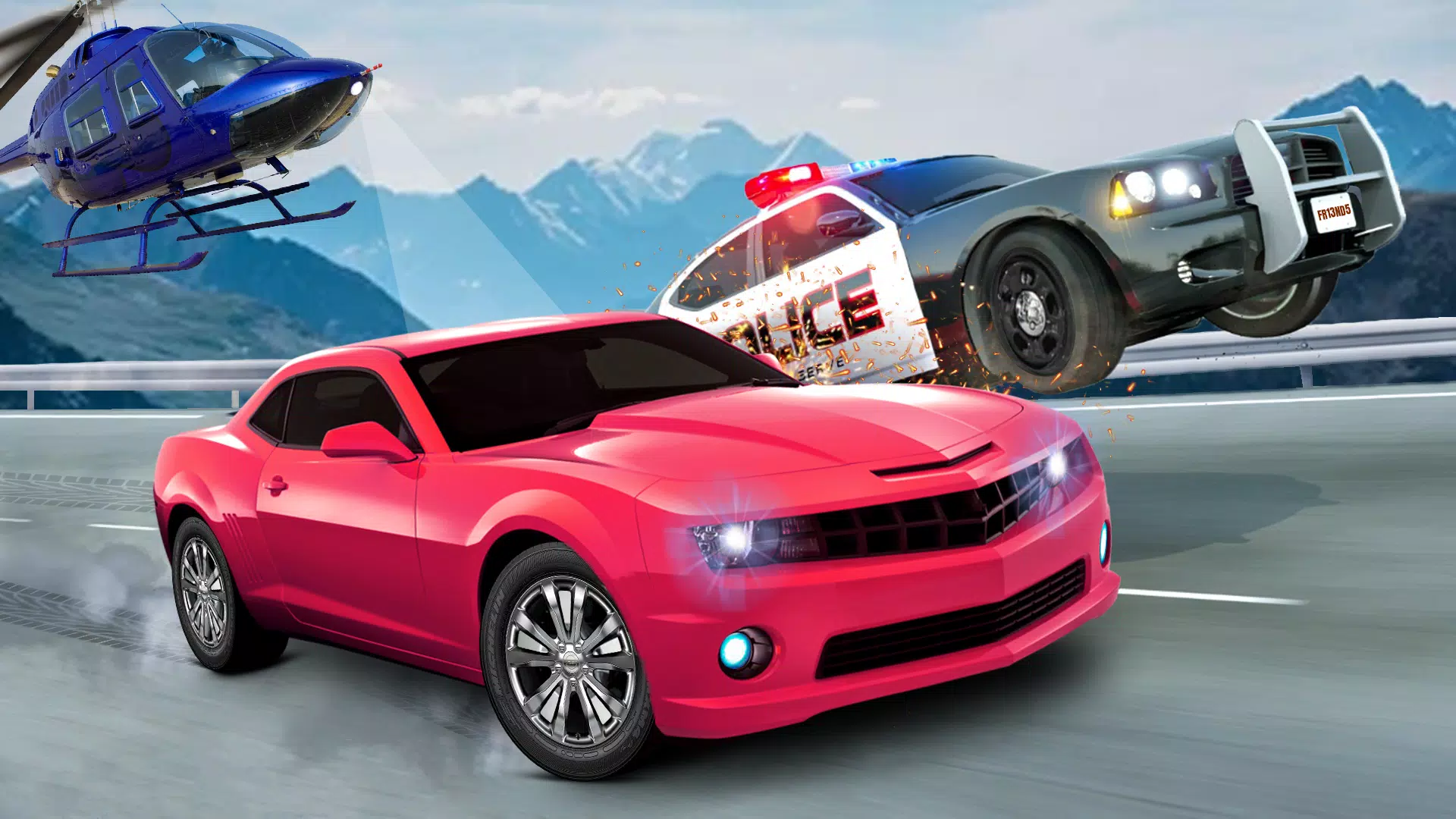 Real Traffic Car Simulator 3D Скриншот 2