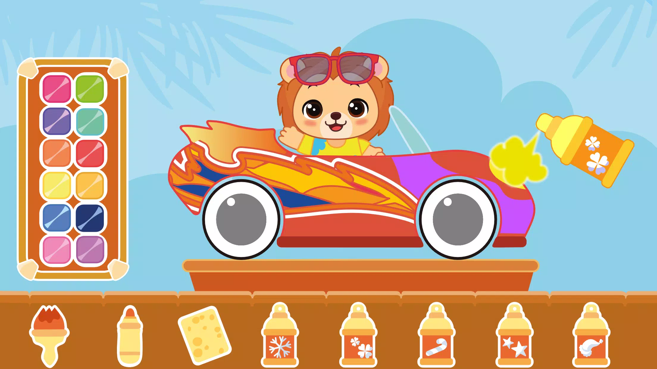 Car Games for toddlers an kids Captura de pantalla 0