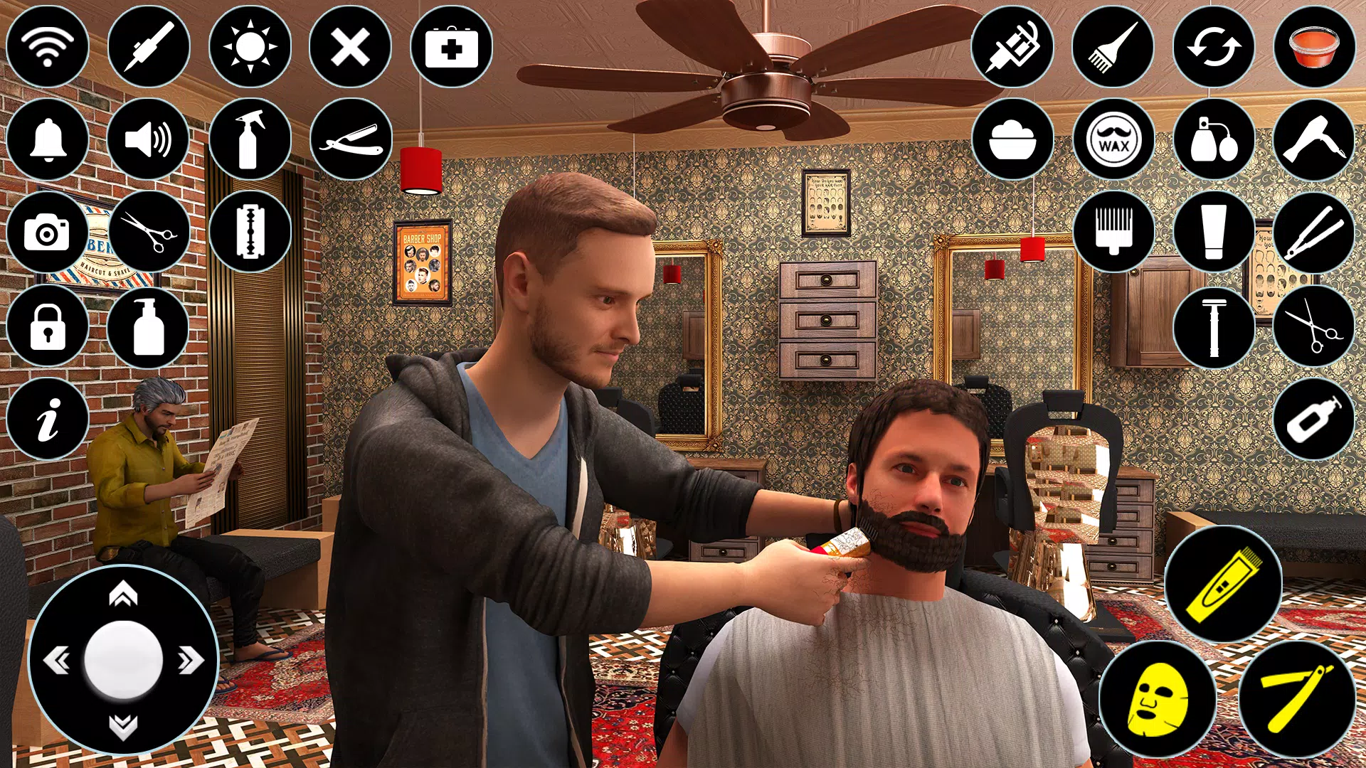 Barber Shop Game: Hair Salon Capture d'écran 1