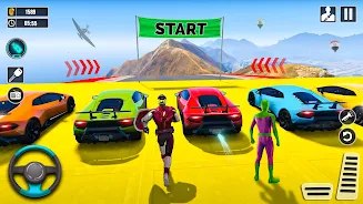 GT Car Stunt Game:Car Games 3D スクリーンショット 0