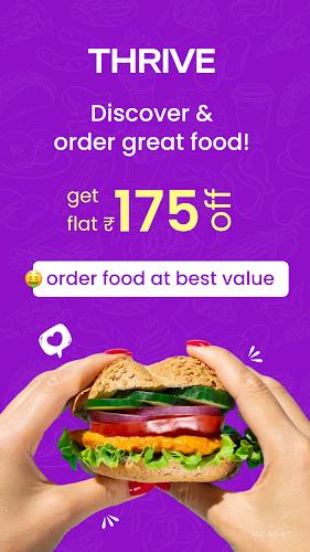 Thrive: Online Food Delivery Captura de tela 0