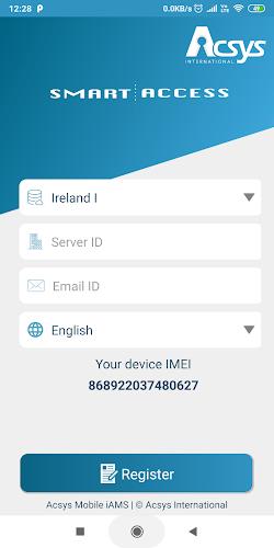Acsys Mobile Application ภาพหน้าจอ 1