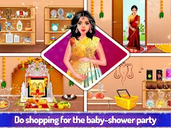 Indian Fashion Mom Baby Shower স্ক্রিনশট 3