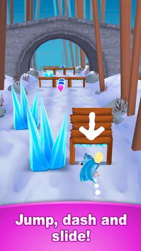 Princess games: Magic running! Captura de tela 2