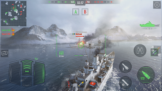 Force of Warships: Battleships Tangkapan skrin 1