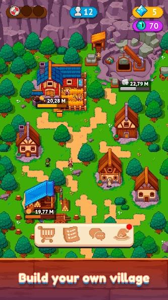 Idle Town Master Mod ภาพหน้าจอ 0