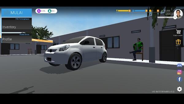 Taxi Online Simulator ID ภาพหน้าจอ 1