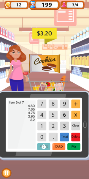 Supermarket Cashier Simulator Mod Captura de pantalla 2