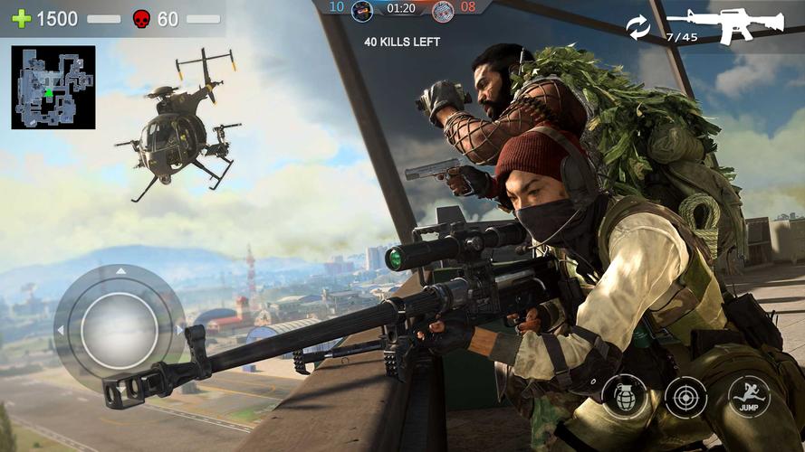 FPS Commando Shooter Games Captura de pantalla 1