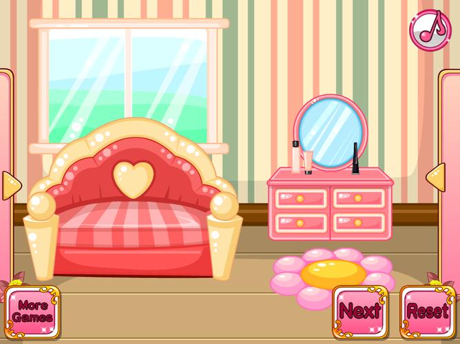 Princess Doll House Decoration Captura de tela 2