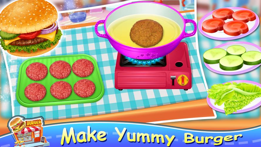 Pizza Burger - Cooking Games應用截圖第1張
