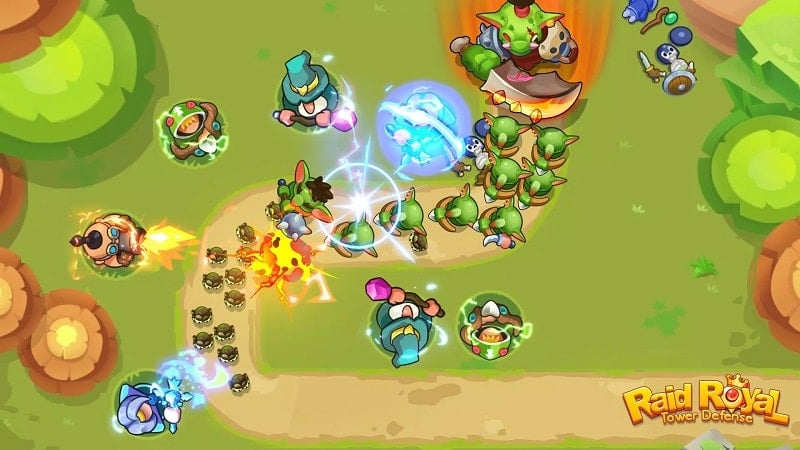 Raid Royal ဖန်သားပြင်ဓာတ်ပုံ 3
