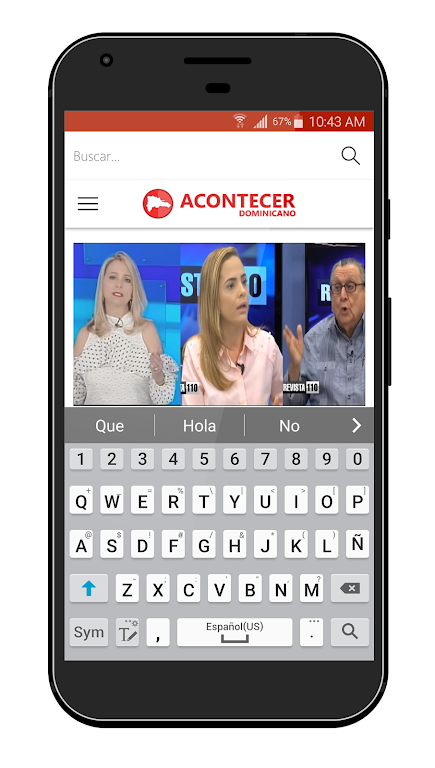 Acontecer Dominicano स्क्रीनशॉट 1