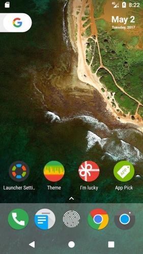 N+ Launcher Pro – Nougat 7.0 Schermafbeelding 1