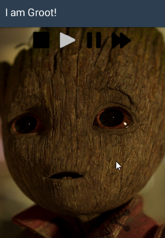 I am Groot Button Captura de tela 1