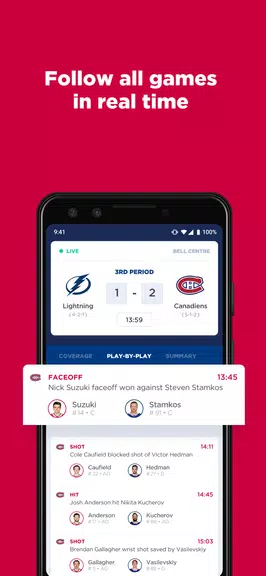 Montréal Canadiens Ảnh chụp màn hình 2