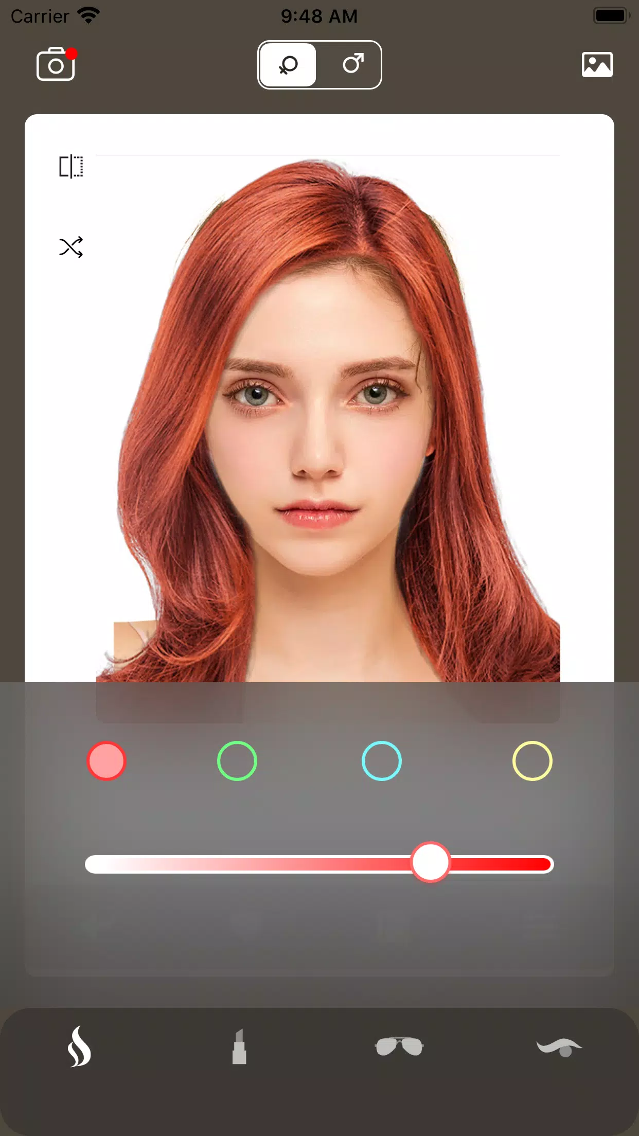 AI Hairstyle Try On・Bangs・Wigs Скриншот 3