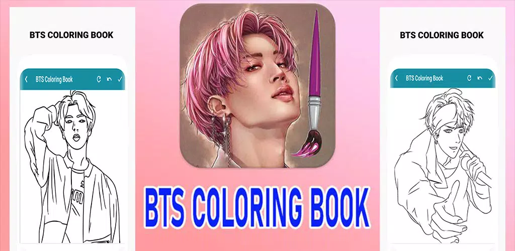 BTS Coloring Book Zrzut ekranu 0