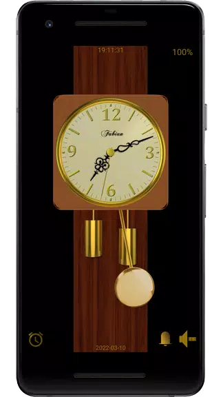 Modern Pendulum Wall Clock Captura de tela 1