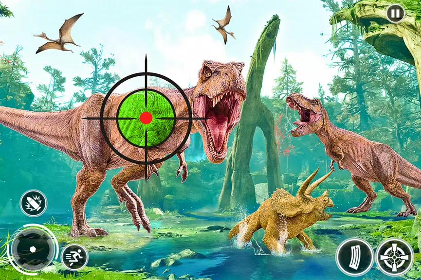 Super Dino Hunting Zoo Games Zrzut ekranu 2