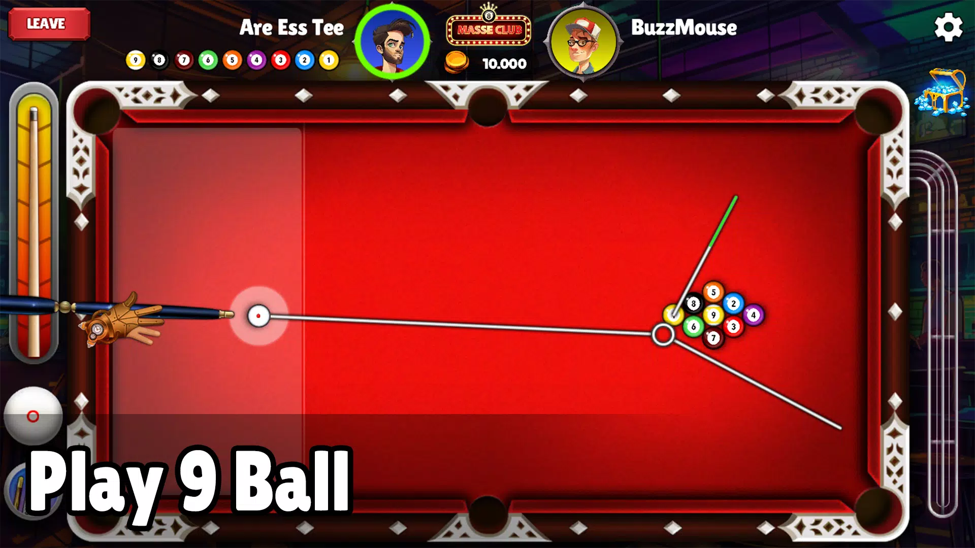 PoolStrike 8 ball pool offline Ảnh chụp màn hình 1