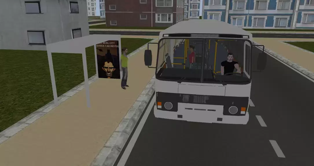 Russian Bus Simulator 3D Schermafbeelding 2