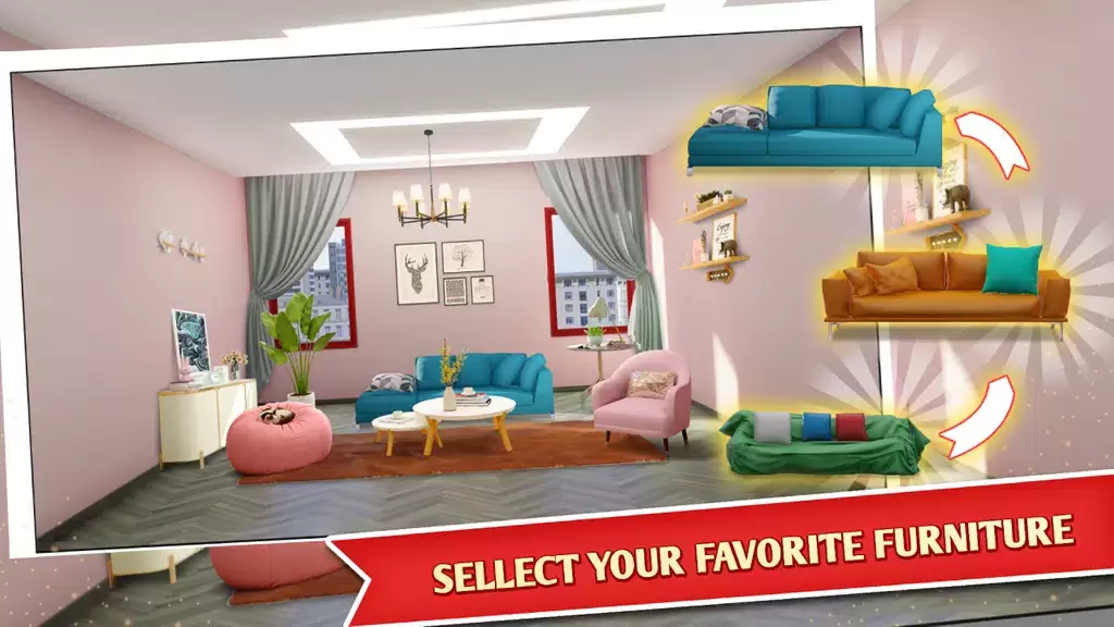 Home Dreams: Puzzle & Decor Capture d'écran 2