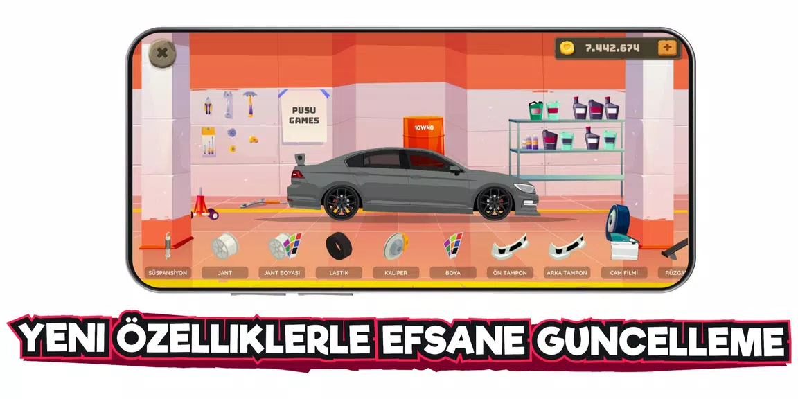 2d Car Series Tuning Game Capture d'écran 0